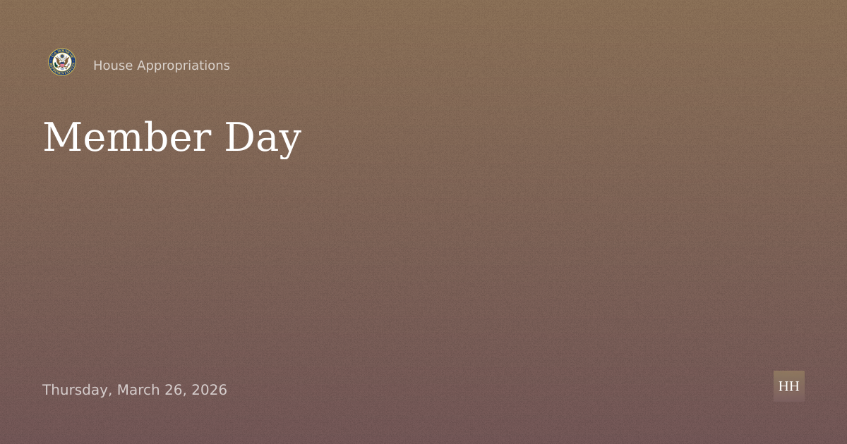Member Day
