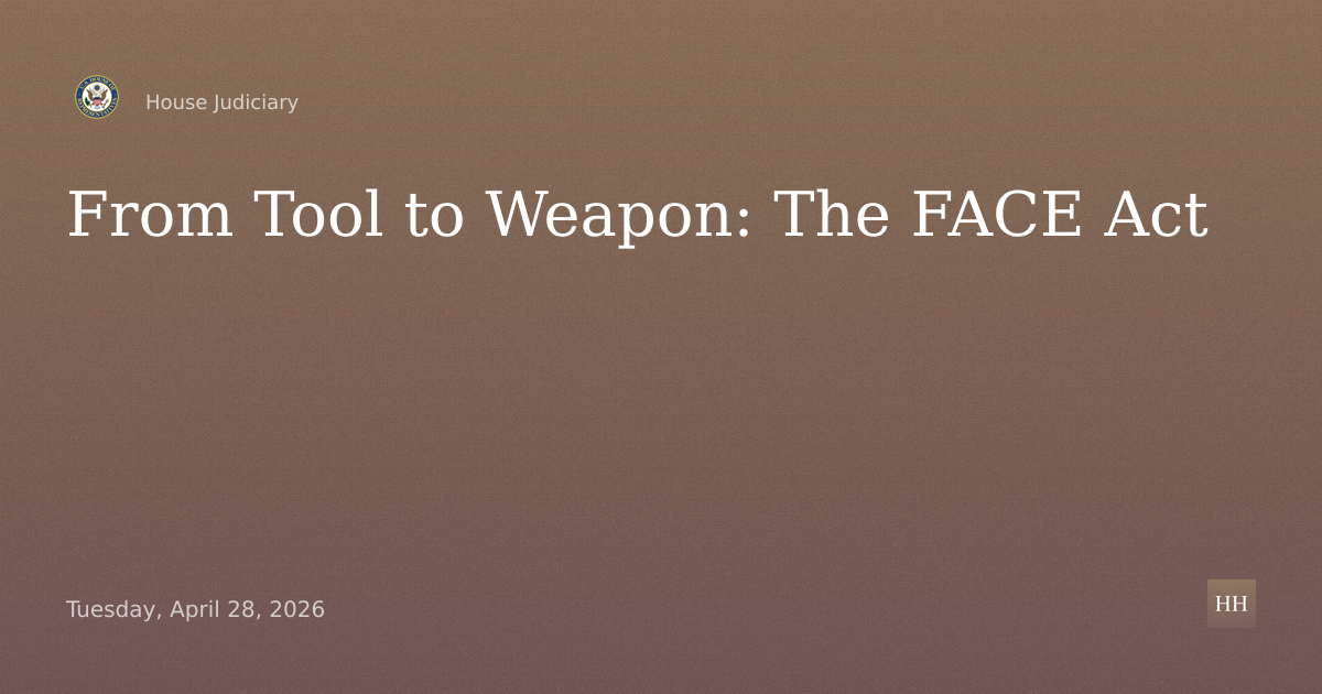 “From Tool to Weapon: The FACE Act and the Dangers of Federalizing Criminal Law”