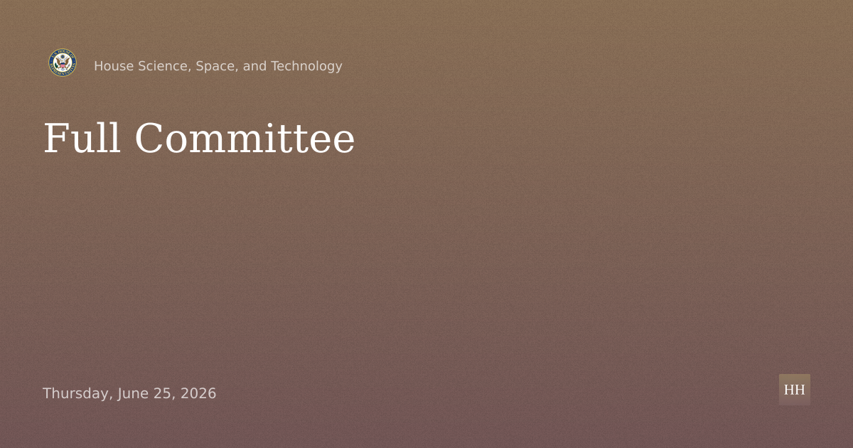 Full Committee