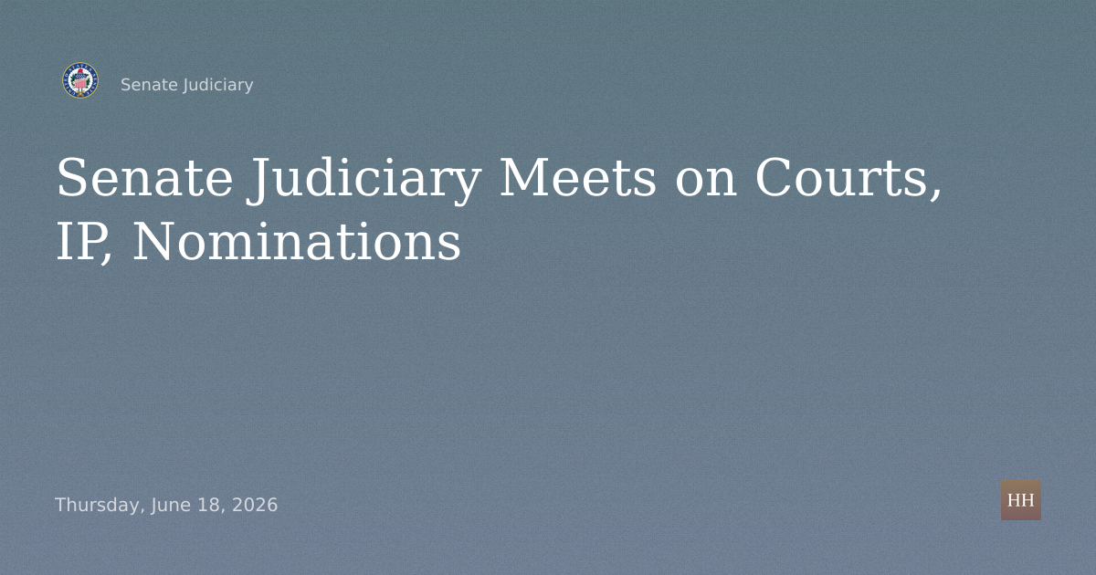 Business Meeting on Court Coverage, Likeness IP, and Nominations
