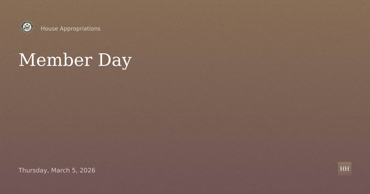 Member Day
